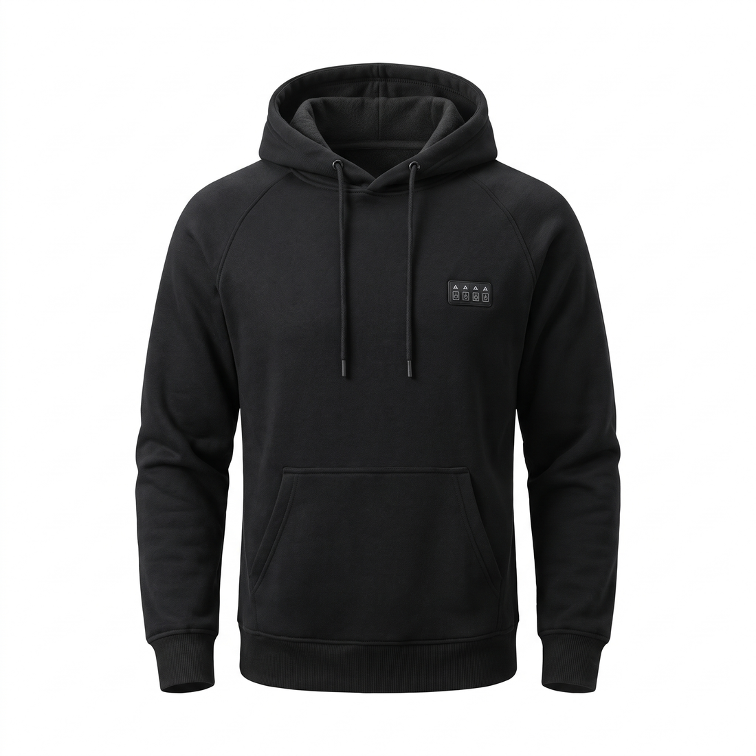 Men's heated sweatshirt, 35 zones - 4 switches, 3 levels, USB