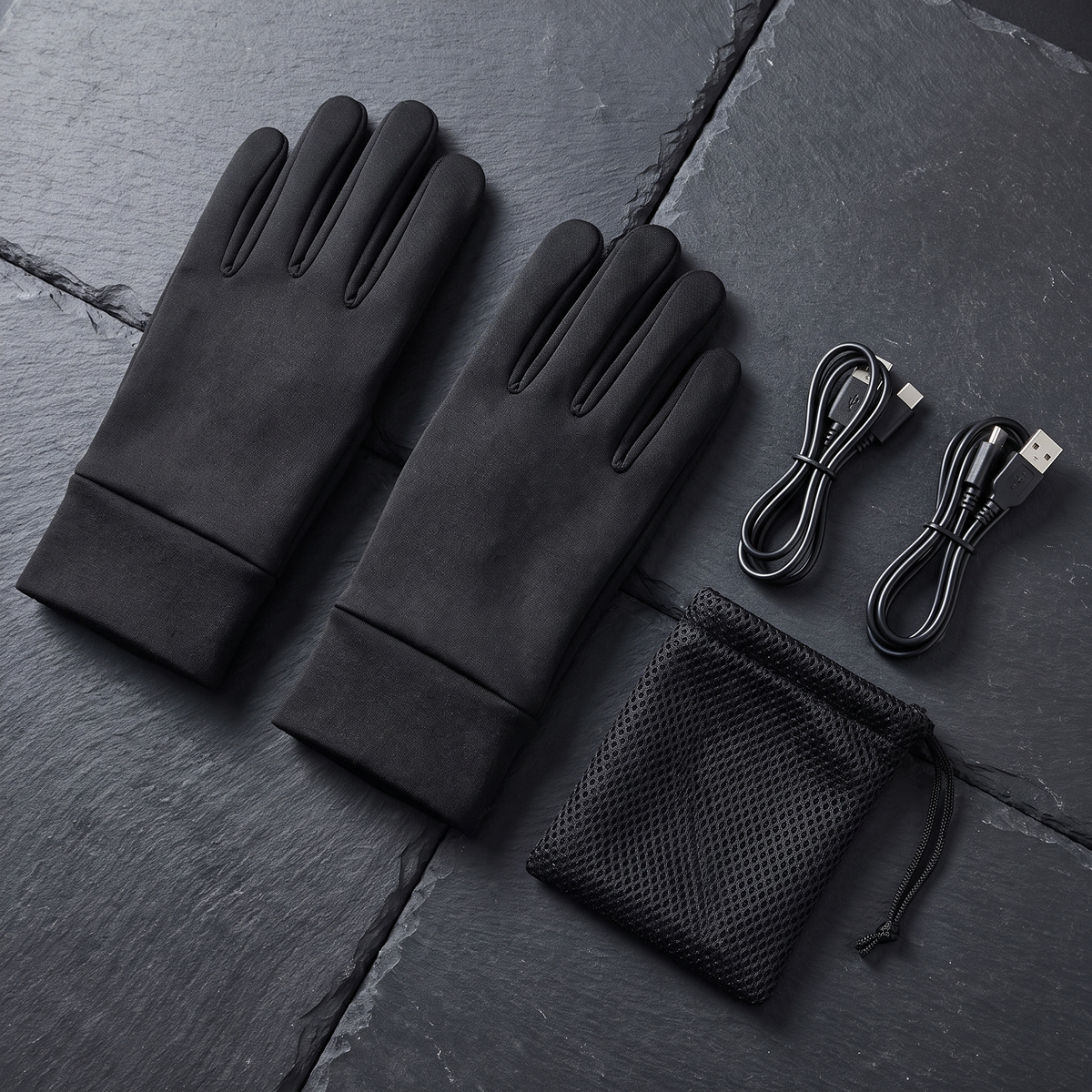USB heated gloves - heating on both sides of the hands, 3 levels
