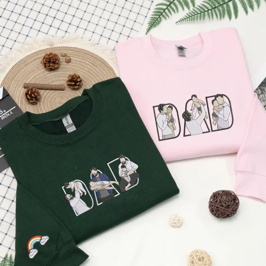 EmbroiLove – Bluza Z Haftowanym Portretem Ze Zdjęcia