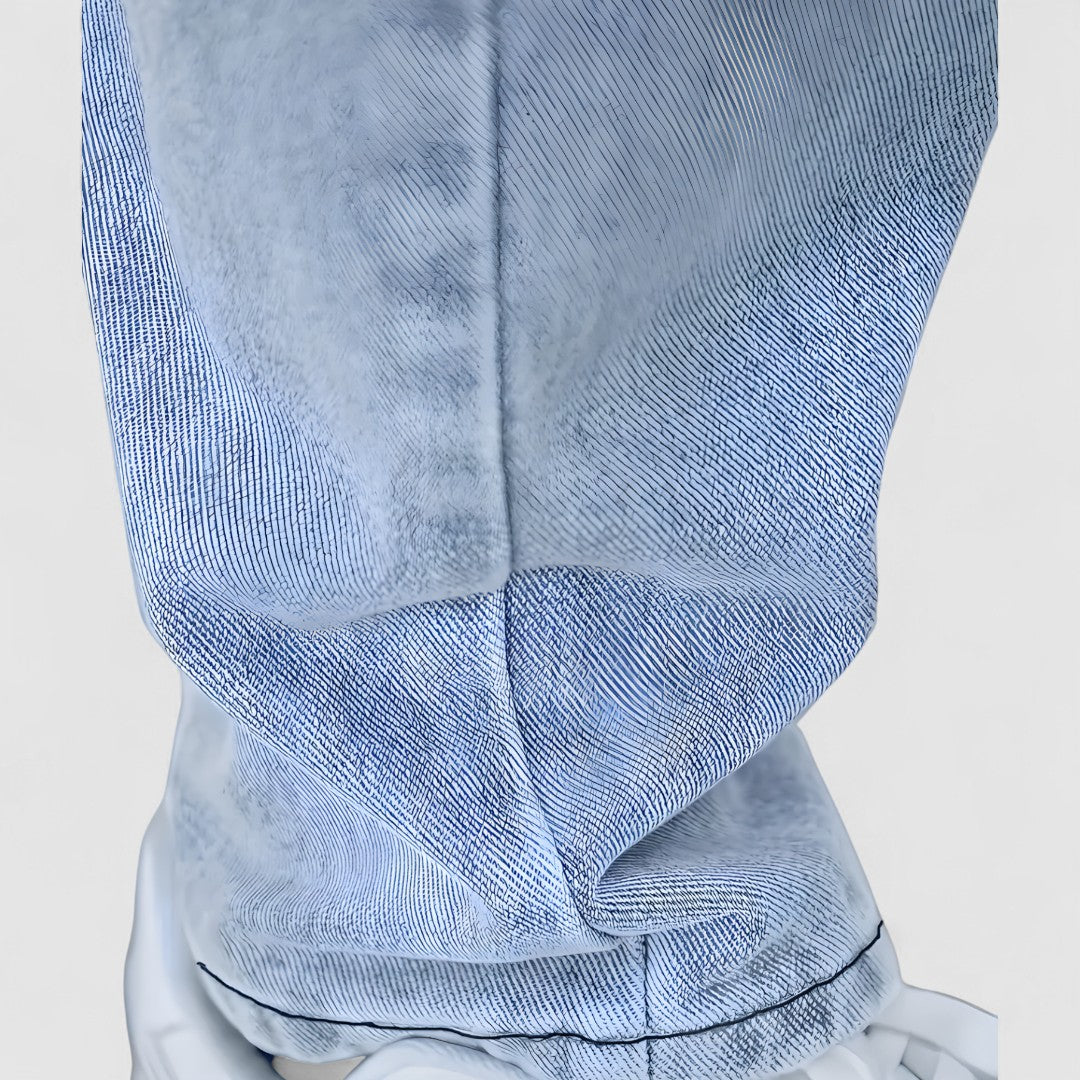 Męskie Jeansy Codzienne | Prosta Noga