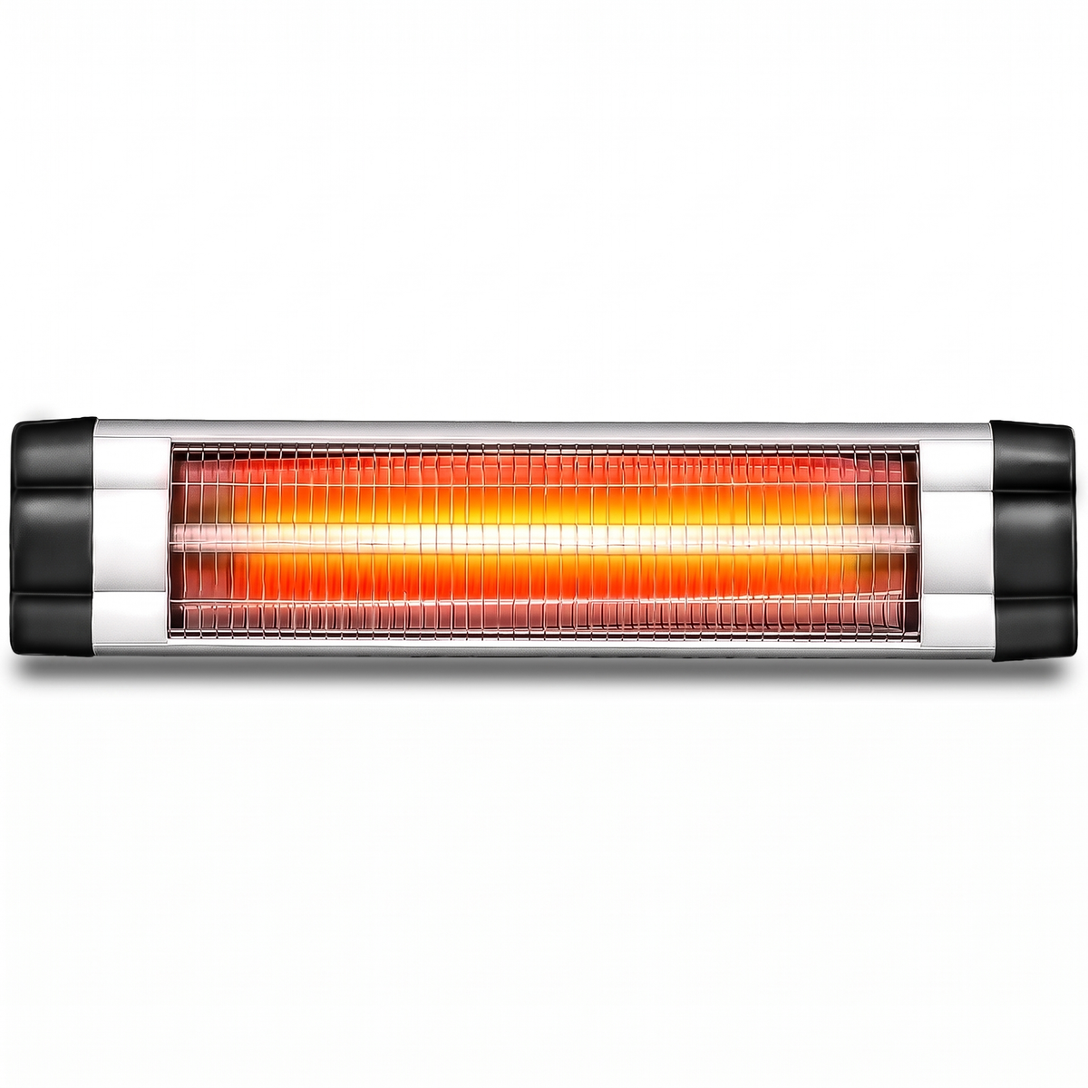2500 W infrared heater - 3 heating levels, remote control, wall-mounted