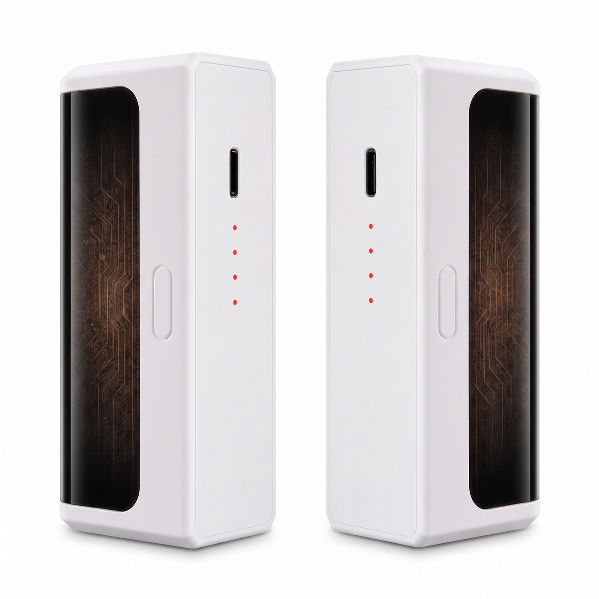 Hand warmers, 2 pcs., 6000 mAh - USB-C, double-sided, up to 20 h