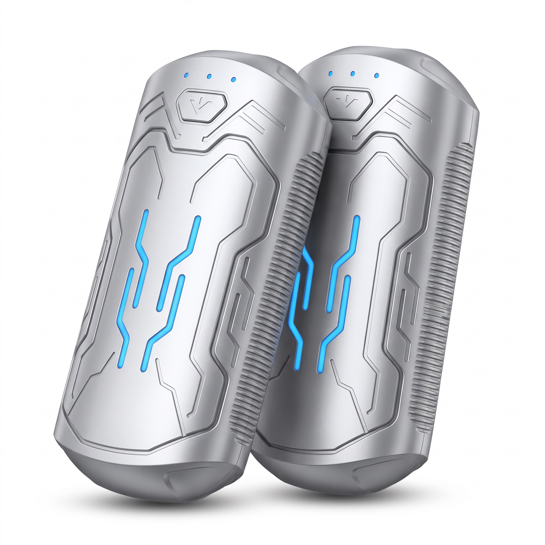 Hand warmers, 2 pcs, 3000 mAh - USB charging, 3 levels, up to 20 h