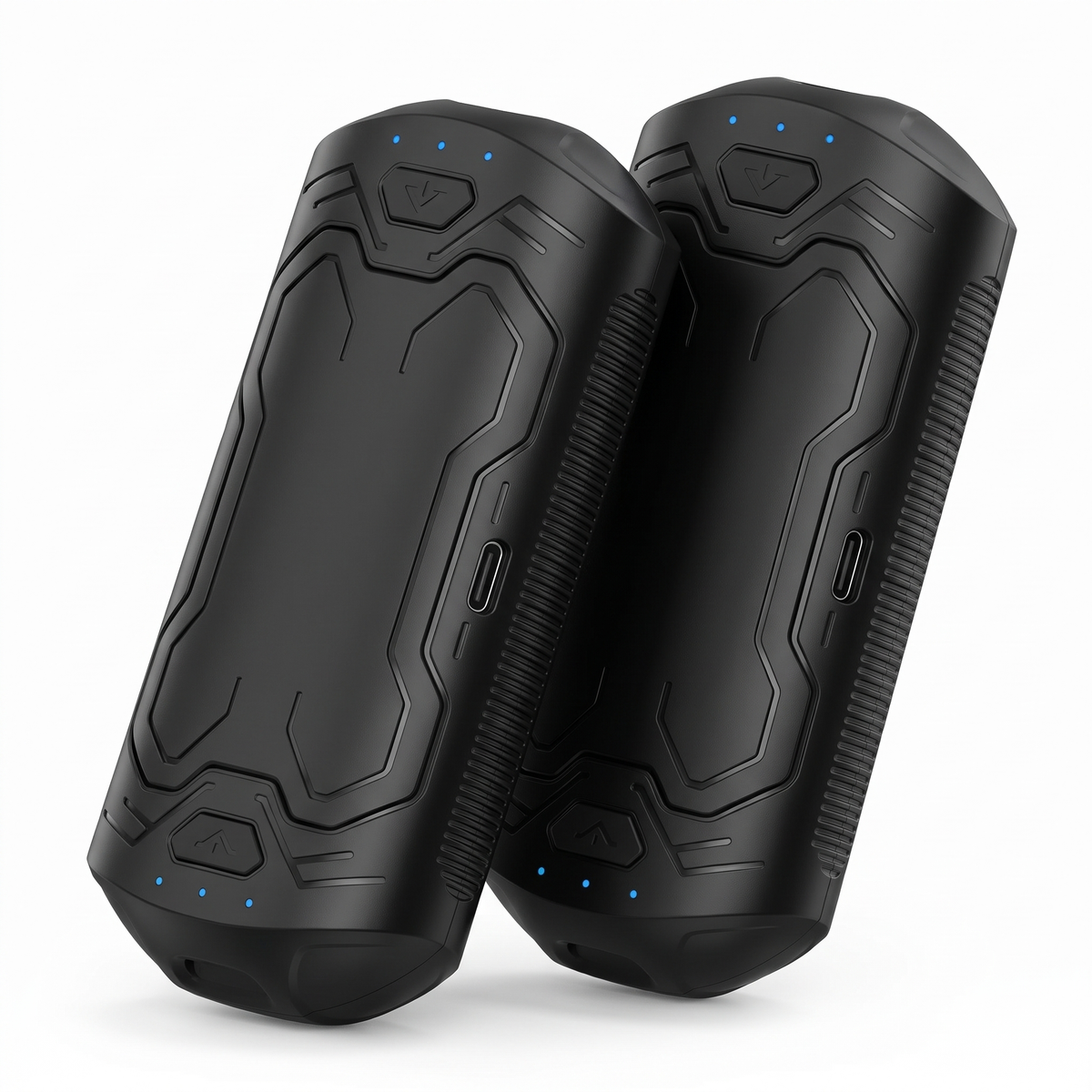 Hand warmers, 2 pcs, 3000 mAh - USB charging, 3 levels, up to 20 h