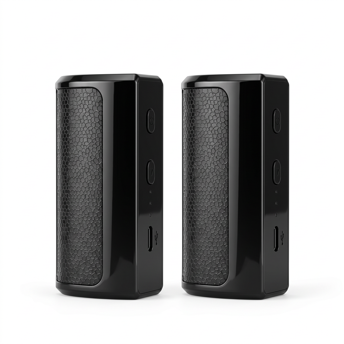 Hand warmer, 2 pcs., 6000 mAh - polymer casing, 3 levels