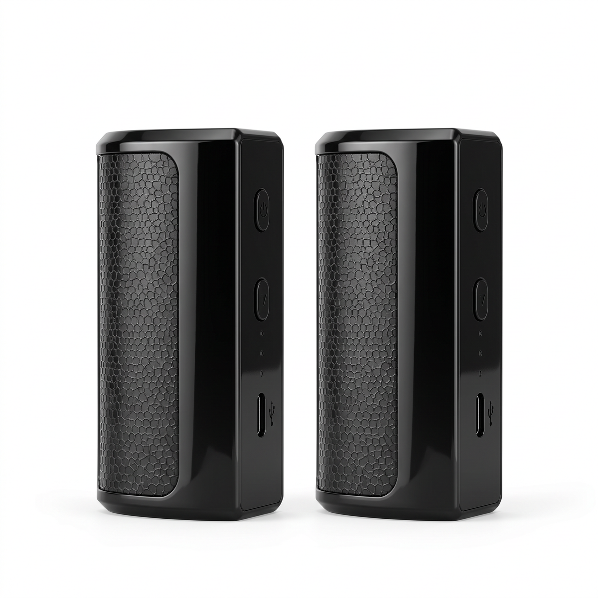 Hand warmer, 2 pcs., 6000 mAh - polymer casing, 3 levels