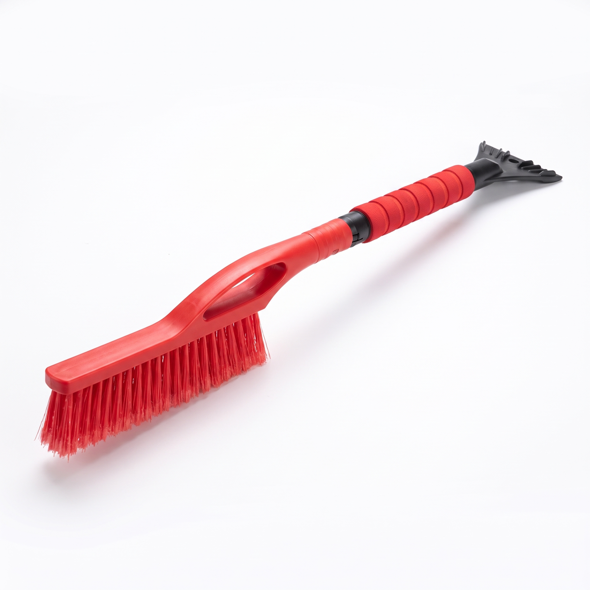 60 cm snow brush - 11 cm scraper, soft bristles