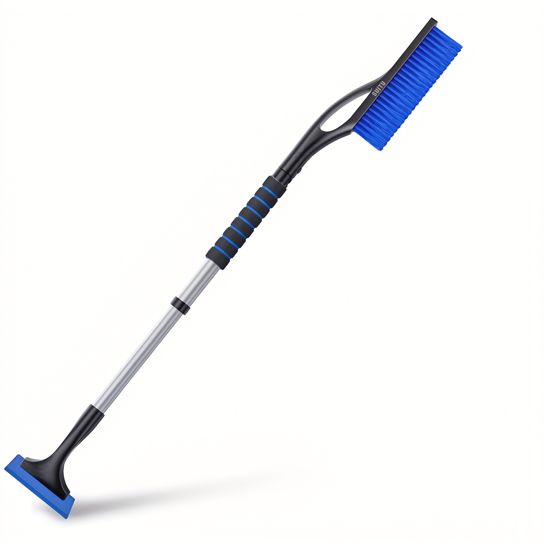 Szczotka do śniegu ze skrobaczką - teleskopowa rączka 89 cm