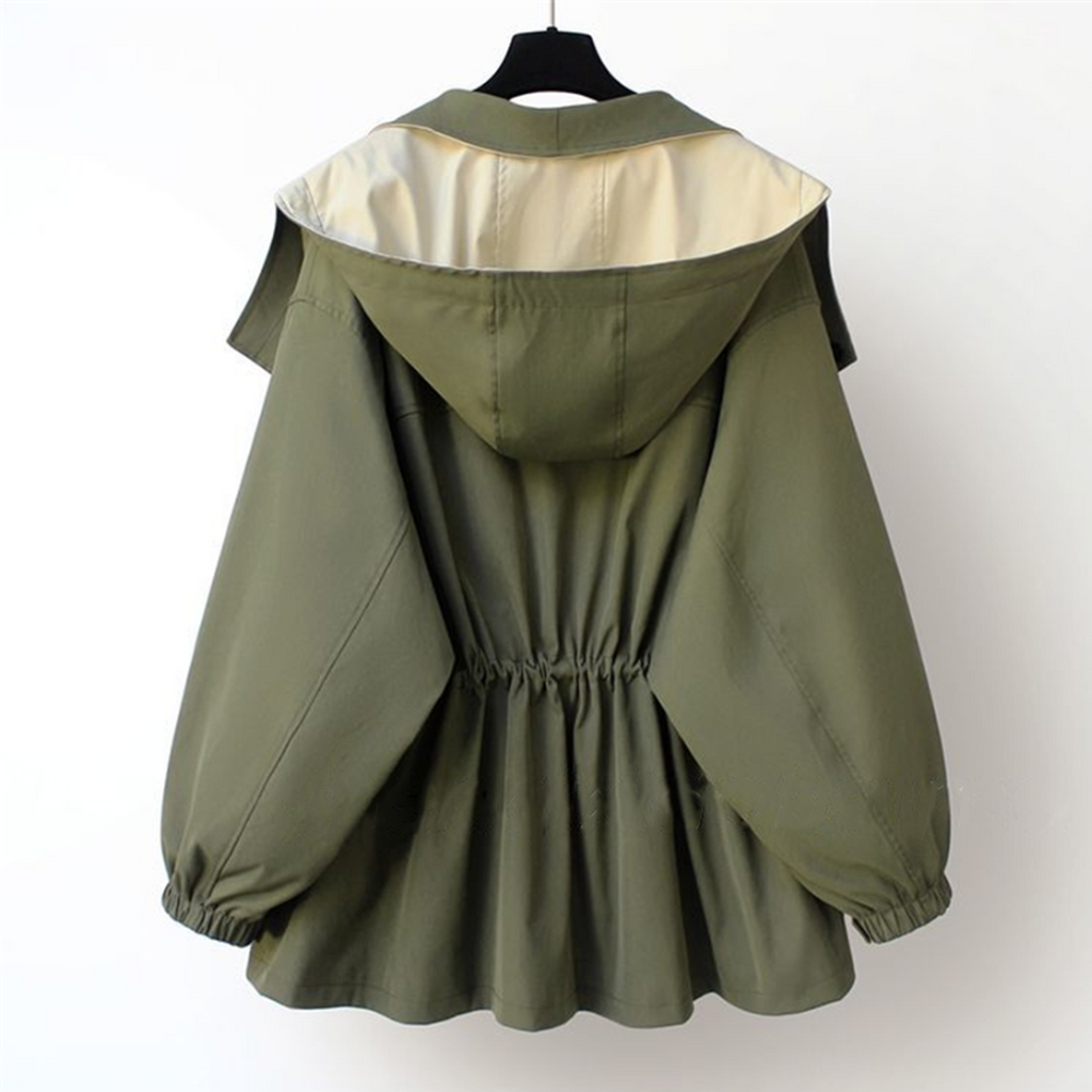 Damska Nowoczesna Kurtka Zimowa | Na Zamek