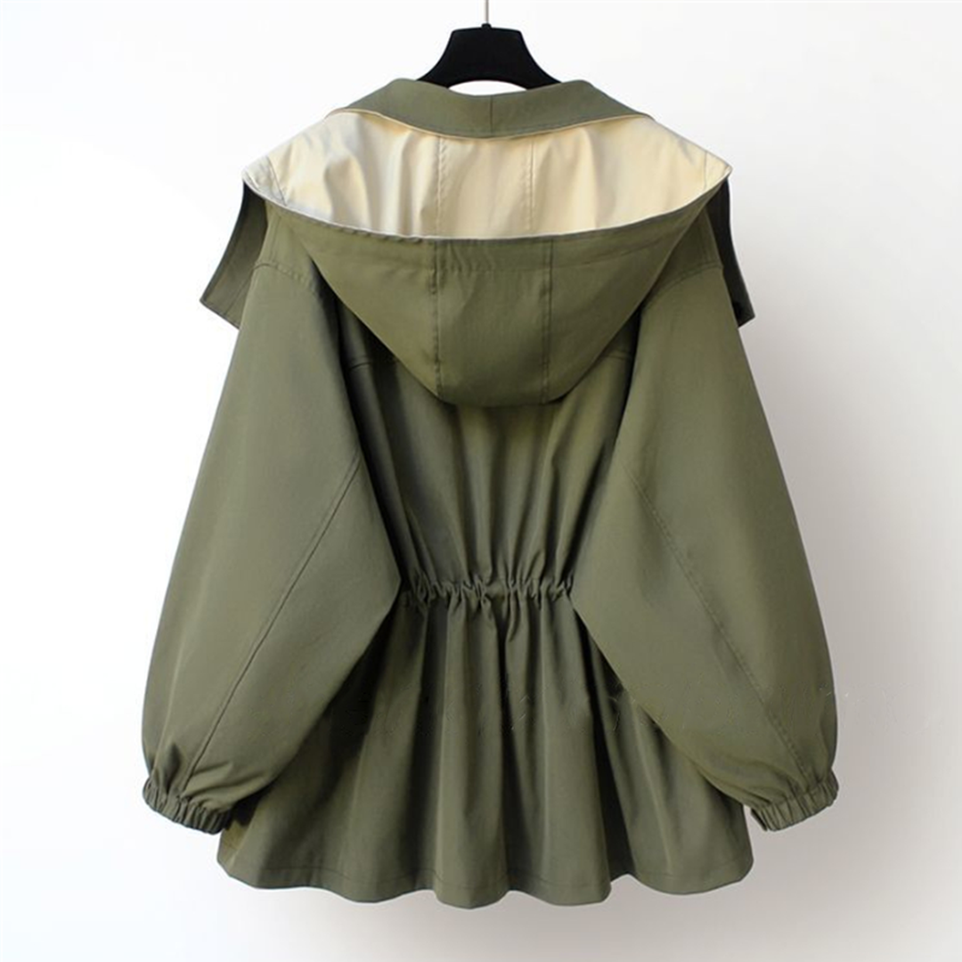 Damska Nowoczesna Kurtka Zimowa | Na Zamek