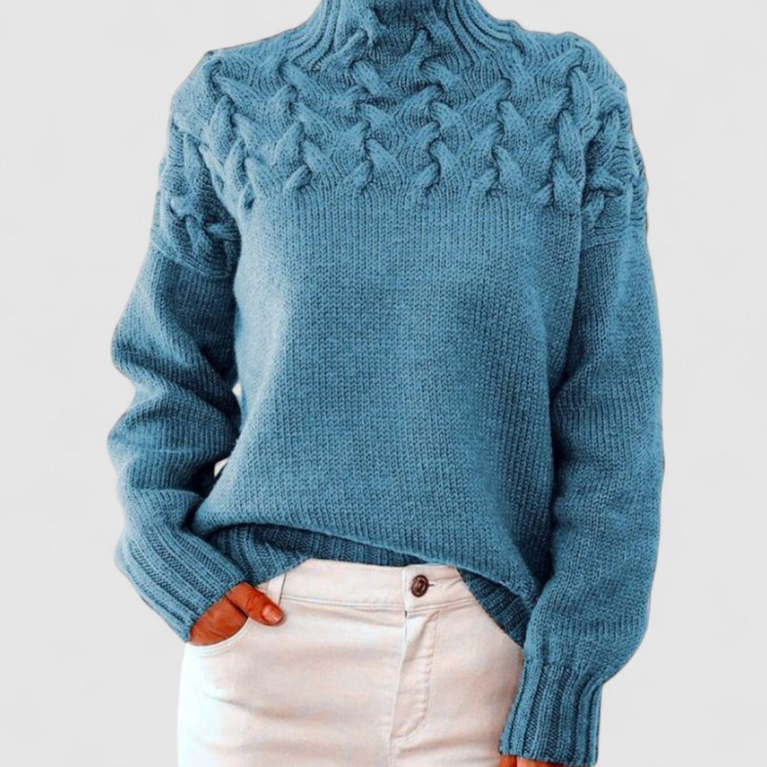 Damski Dzianinowy Golf | Stylowy