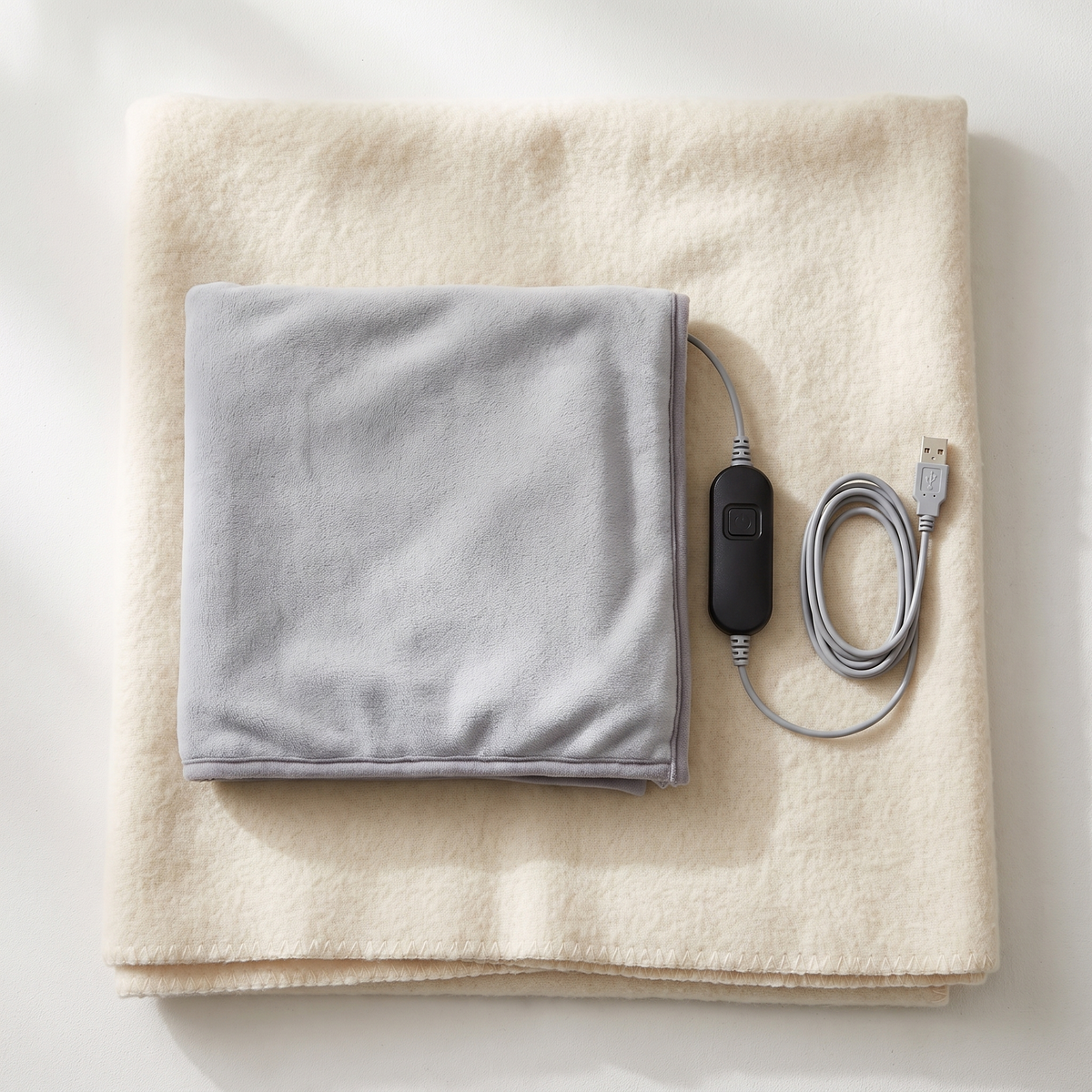 Heated cape for the neck and shoulders - USB 5 V, 3 heat levels