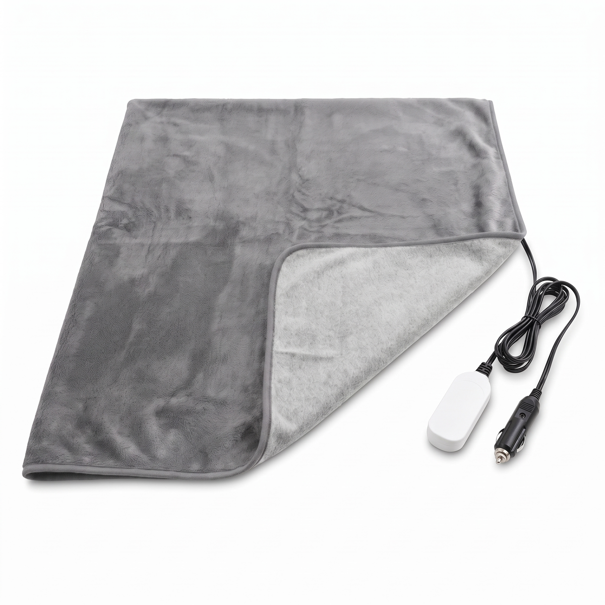 12 V heated car blanket - 9 heat levels, 2/8/12 h timer