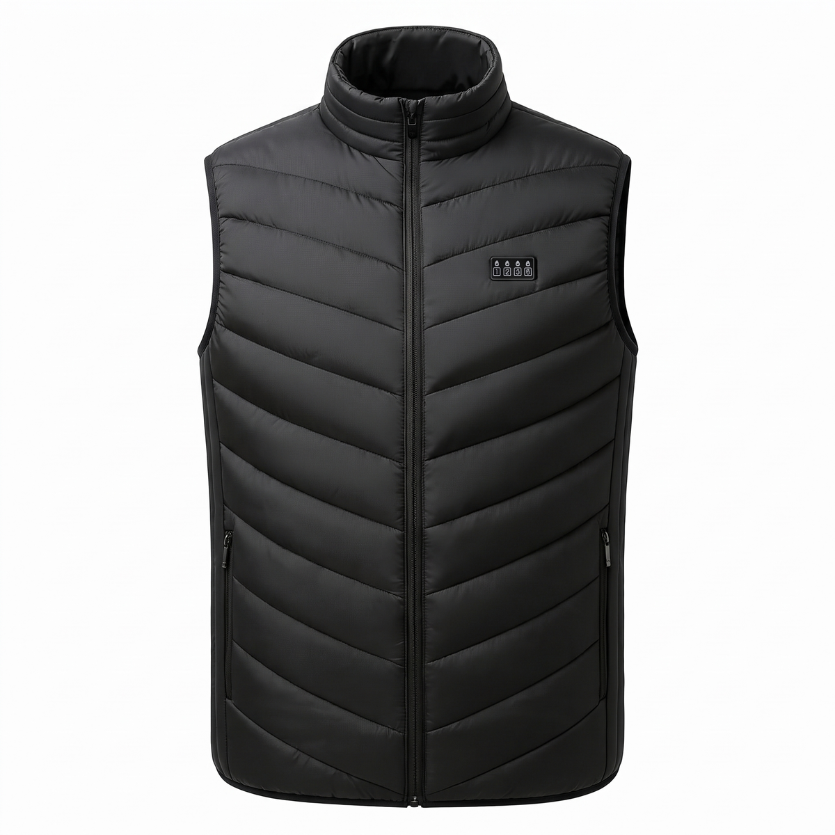 Heated vest, 26 zones - 4 control zones, 3 levels, USB