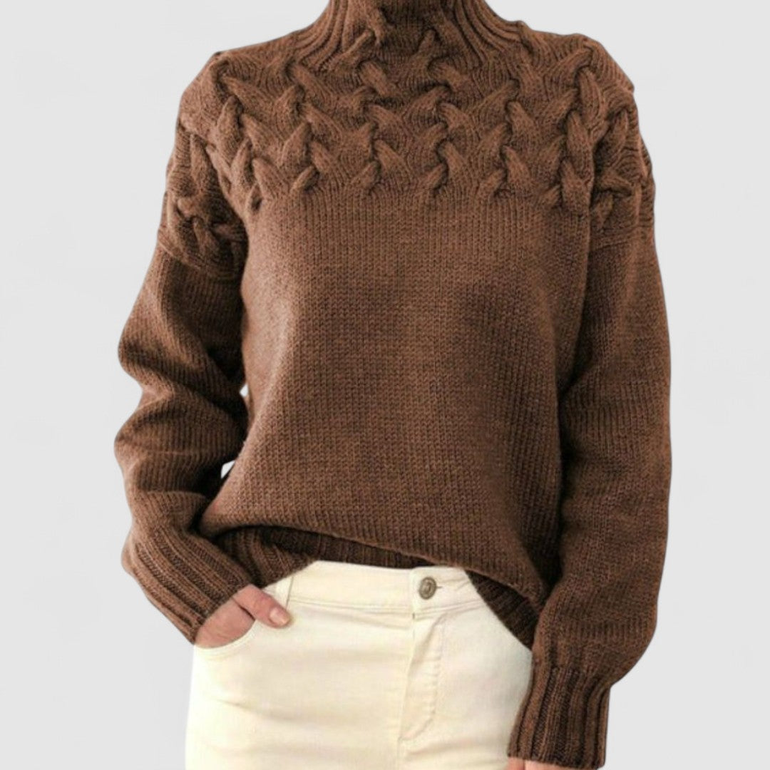 Damski Dzianinowy Golf | Stylowy