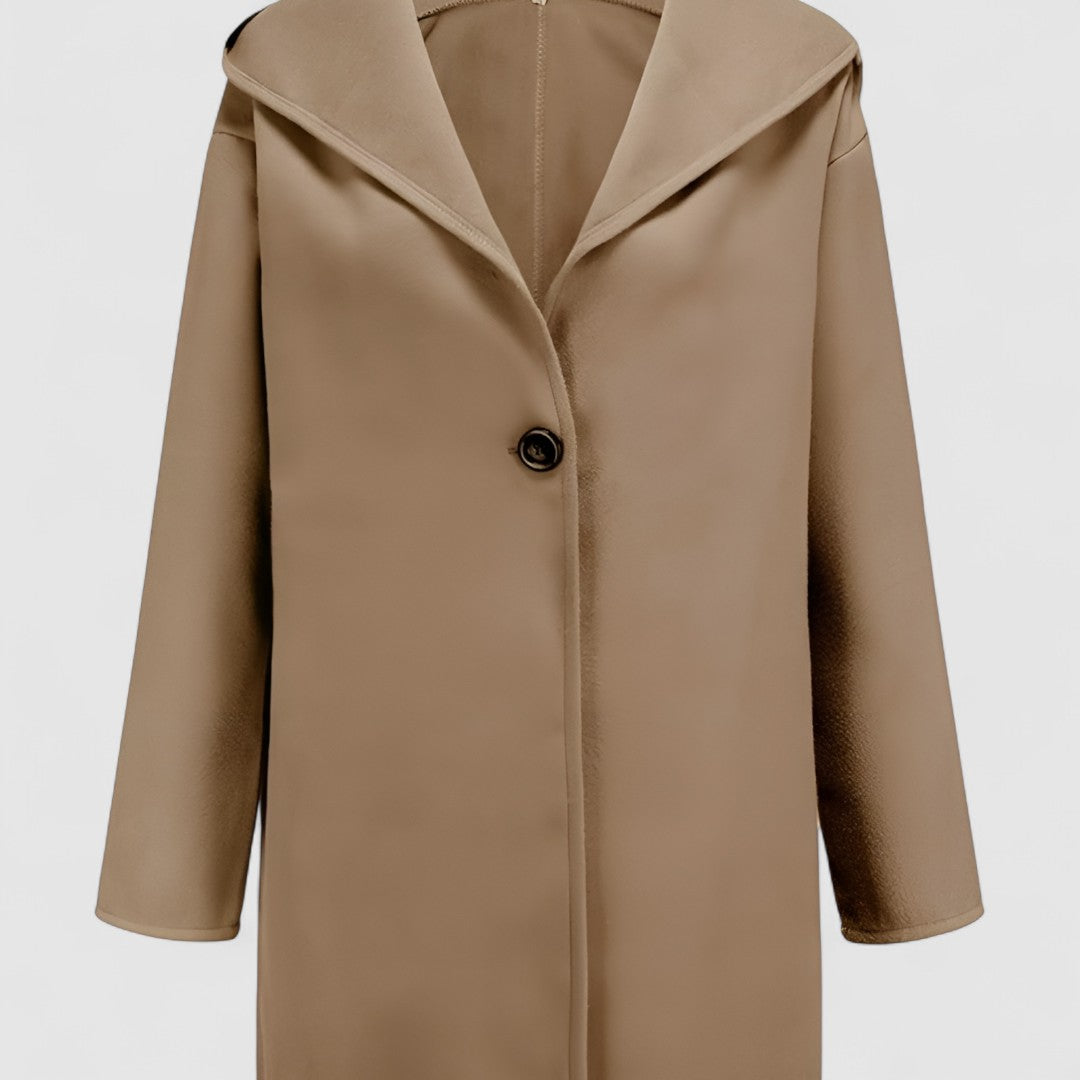 Stylowy Damski Trencz | Zimowy