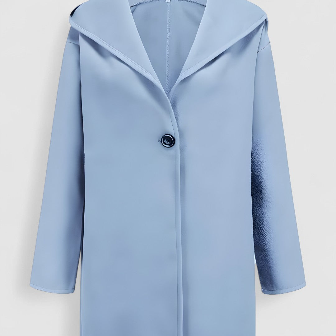 Stylowy Damski Trencz | Zimowy