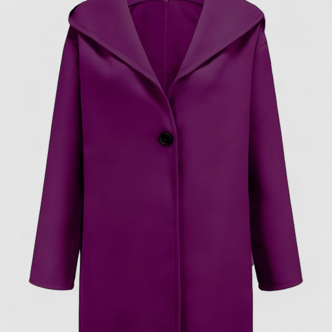 Stylowy Damski Trencz | Zimowy