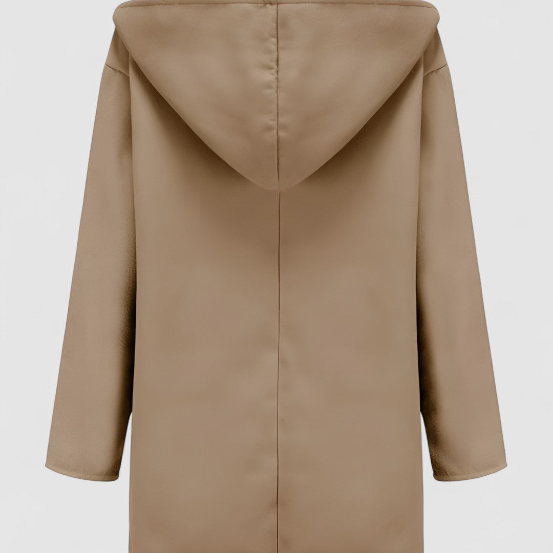 Stylowy Damski Trencz | Zimowy