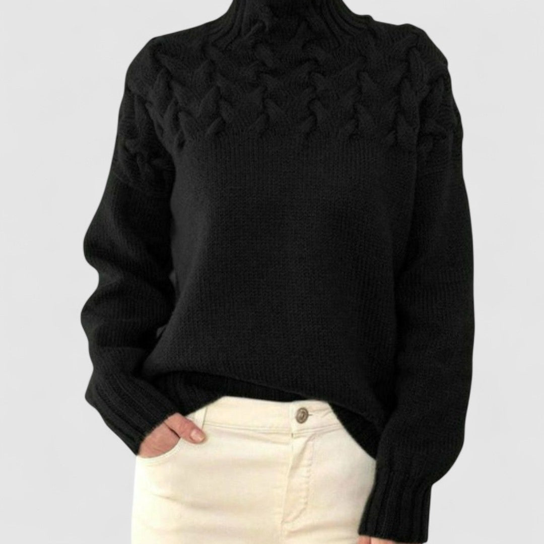 Damski Dzianinowy Golf | Stylowy