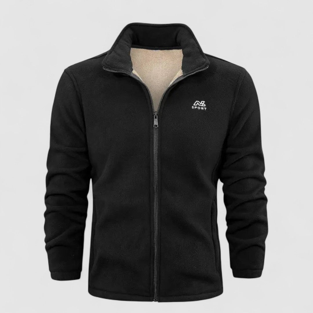 Ocieplana Polarowa Kurtka Dla Mężczyzn | Zimowa