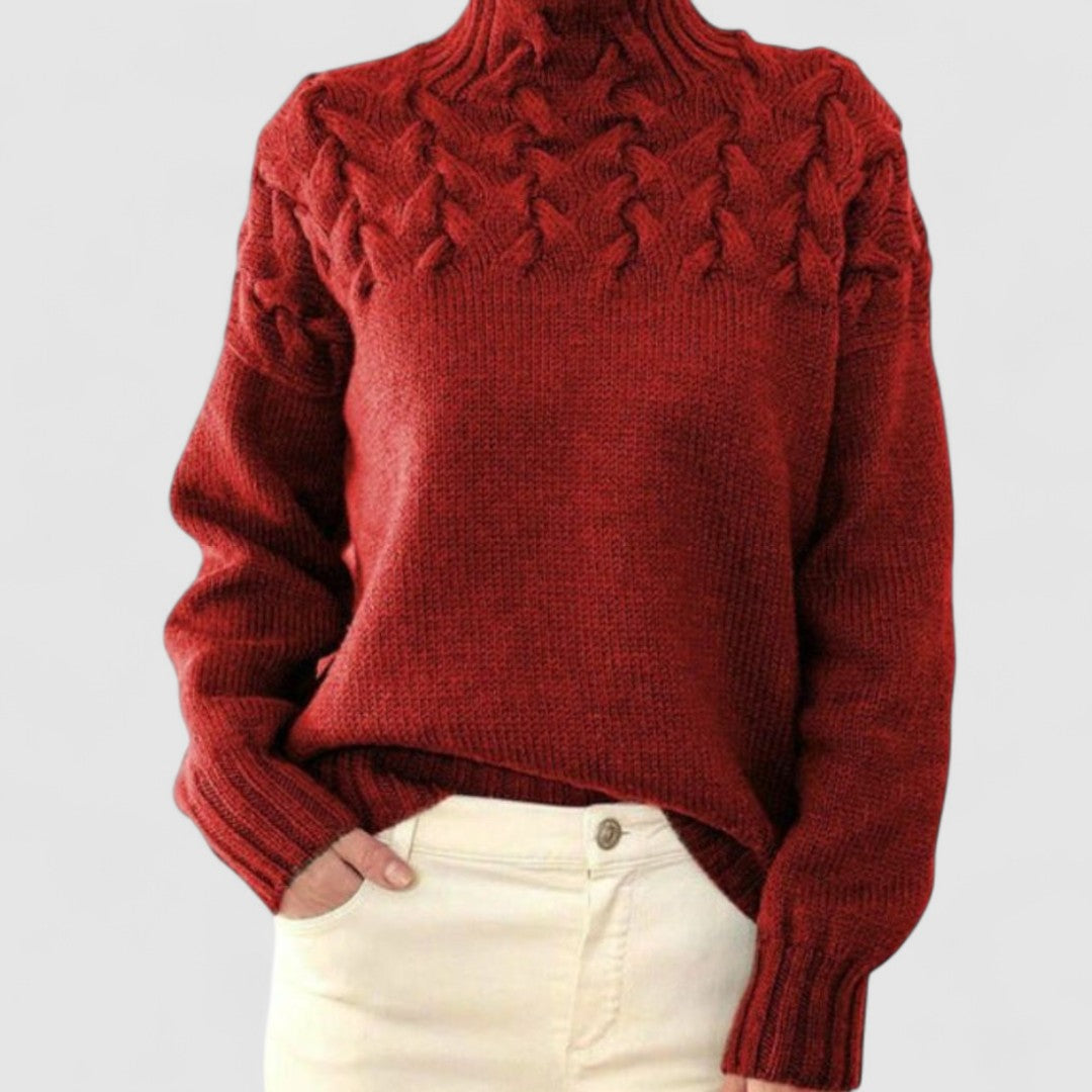 Damski Dzianinowy Golf | Stylowy