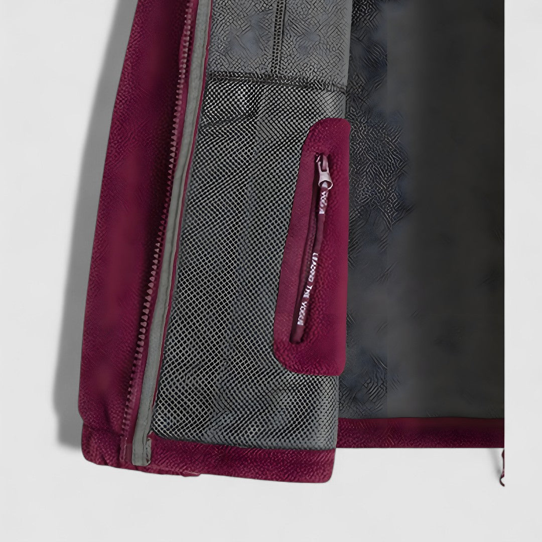 Męska Polarowa Kurtka Z Kołnierzem | Outdoor