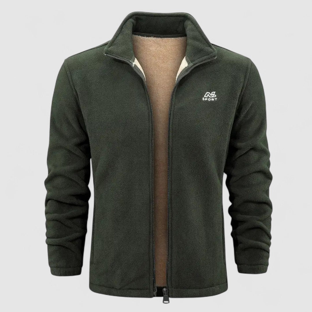 Ocieplana Polarowa Kurtka Dla Mężczyzn | Zimowa