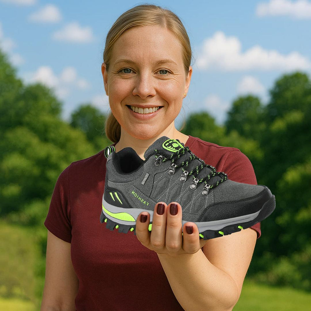 Damskie Sznurowane Buty Trekkingowe | Casualowe