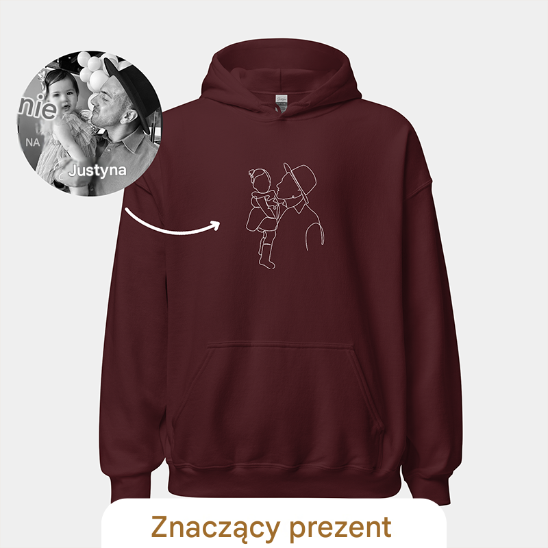 Haftello – bluza z haftem | personalizowany prezent