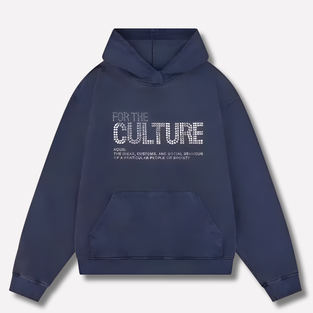 Bluza streetwear „For The Culture” z długim rękawem
