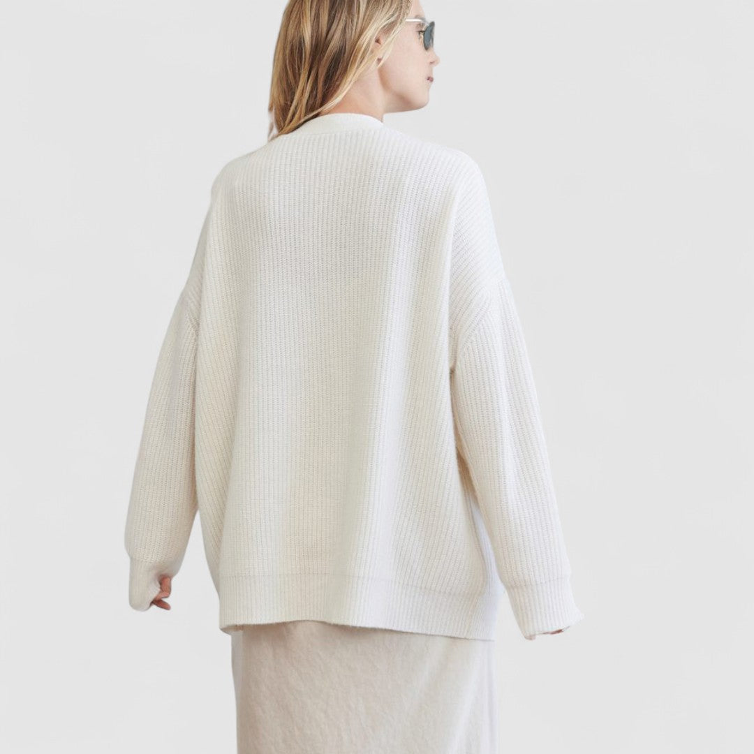 Kardigan Damski Z Zapięciem Na Guziki | Duży