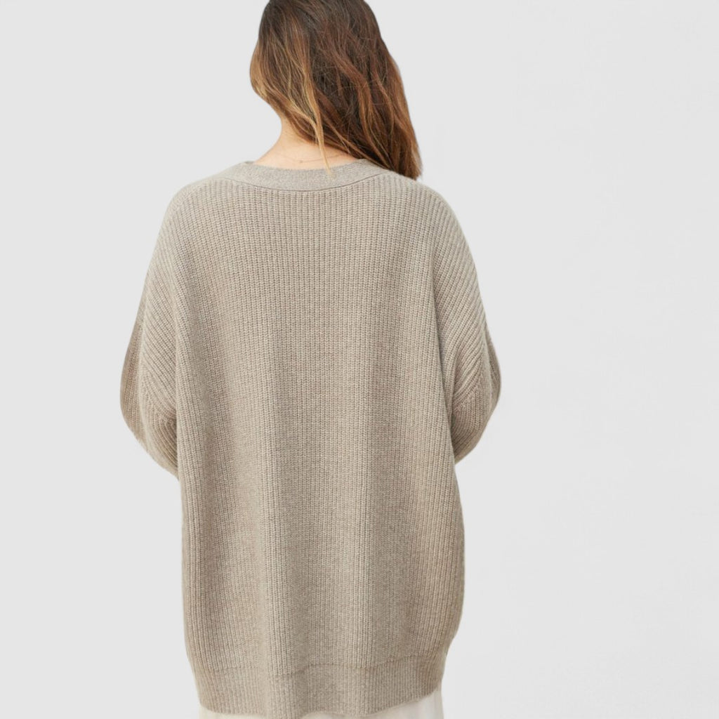 Kardigan Damski Z Zapięciem Na Guziki | Duży