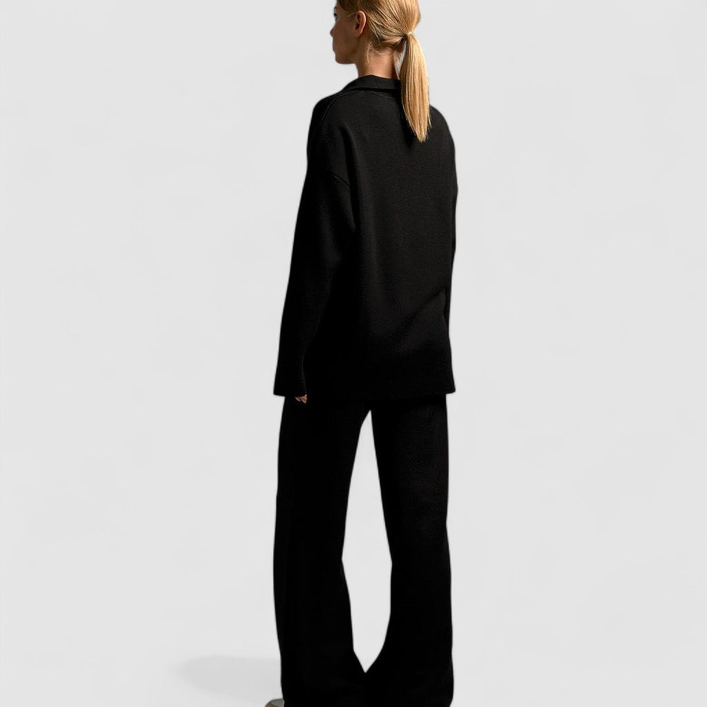 Damska Koszulka Polo I Spodnie | Długi Rękaw