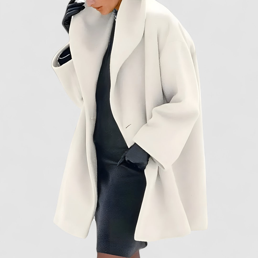 Stylowy Damski Trencz | Zimowy