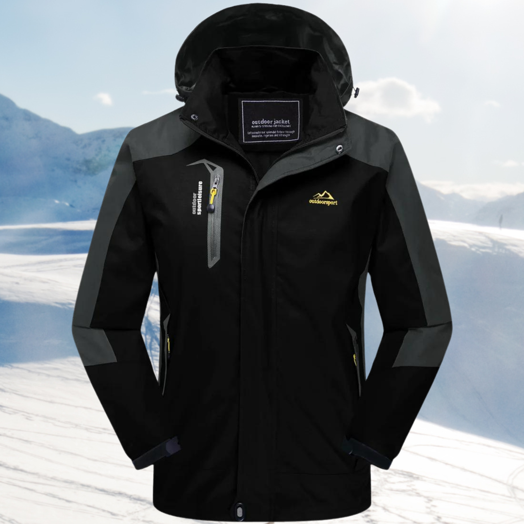 Casualowa damska kurtka outdoorowa z kapturem