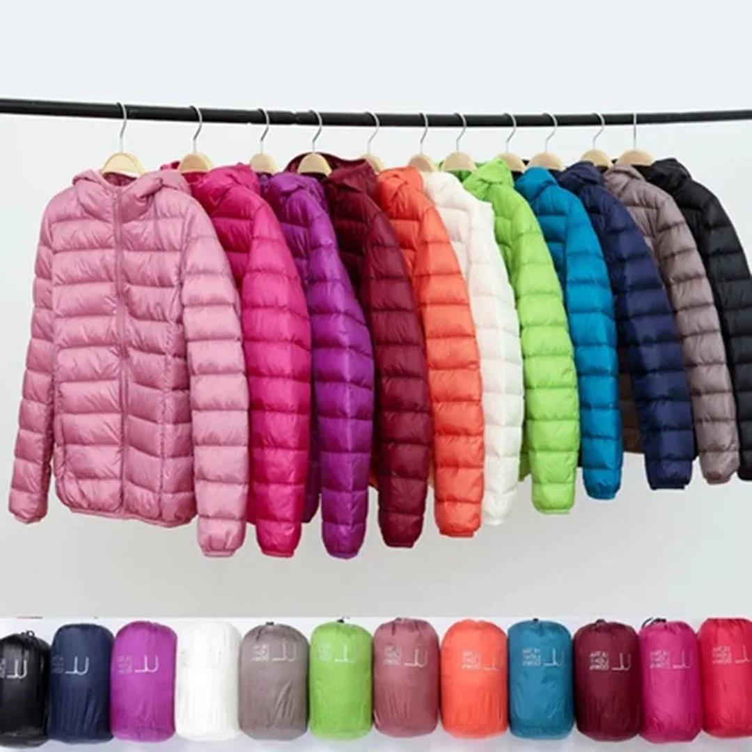 Damska Kurtka Puchowa Na Zamek | Zimowa