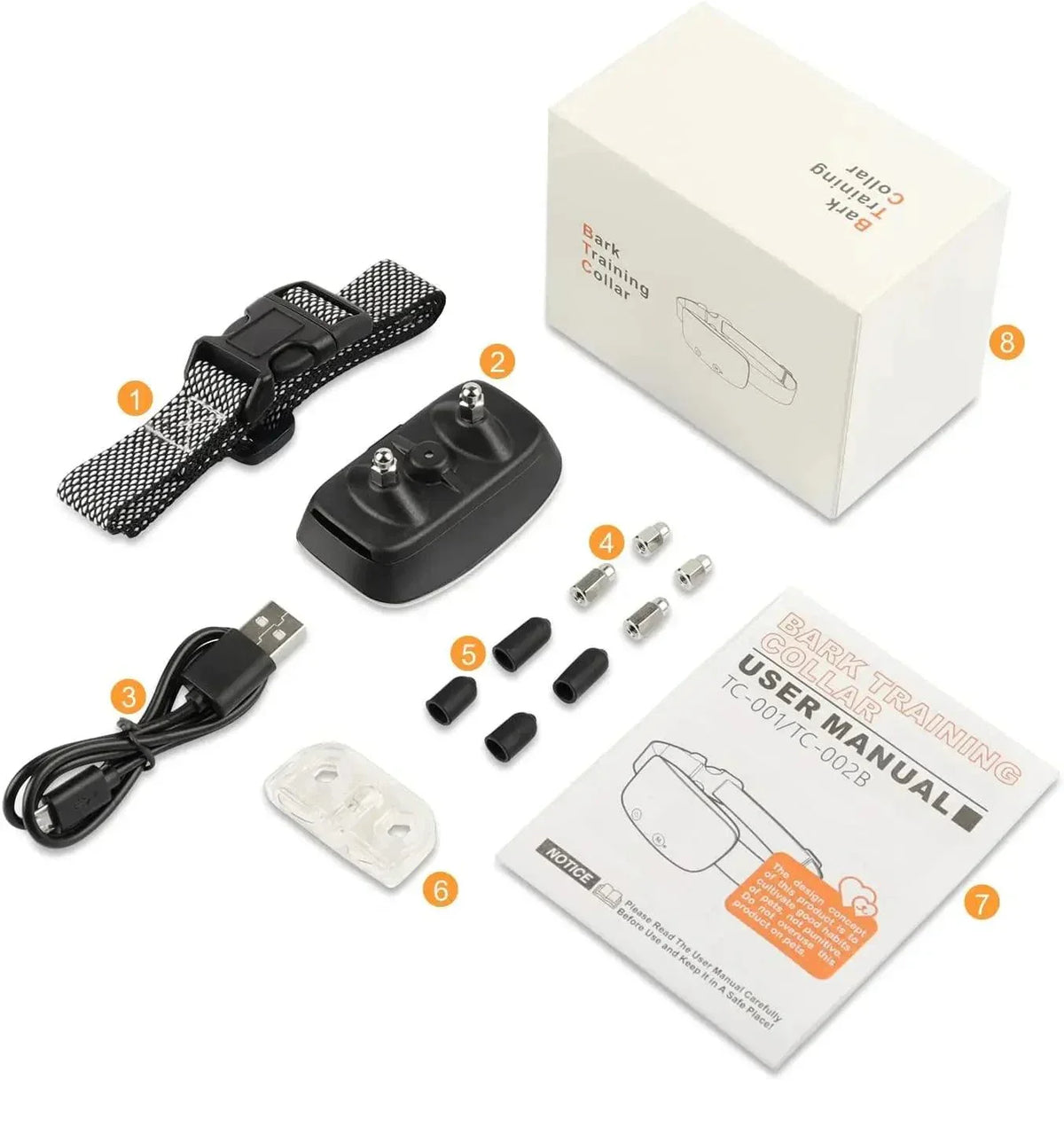 Automatic Anti-Bark Collar | Waterproof, Rechargeable