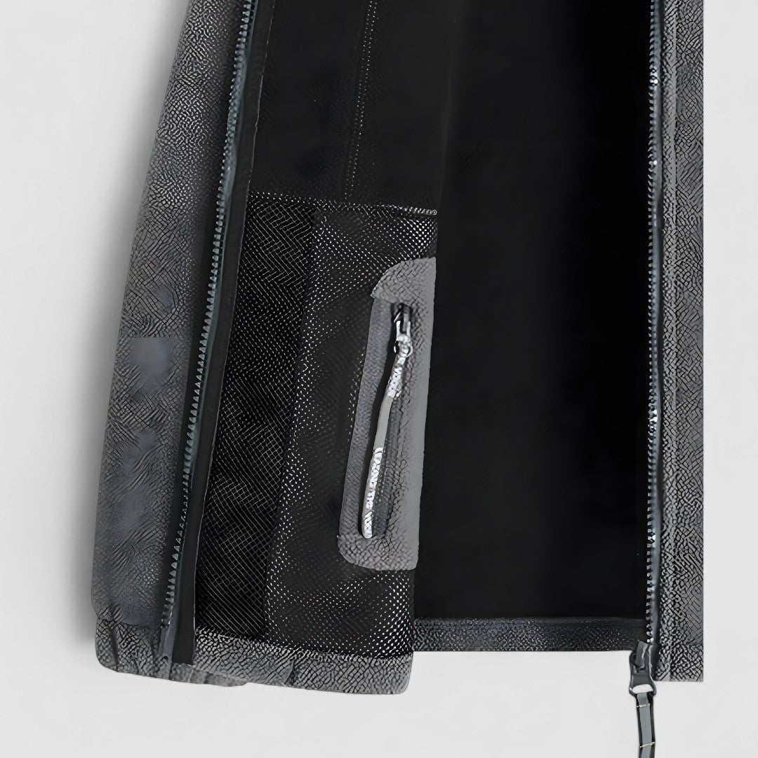 Męska Polarowa Kurtka Z Kołnierzem | Outdoor