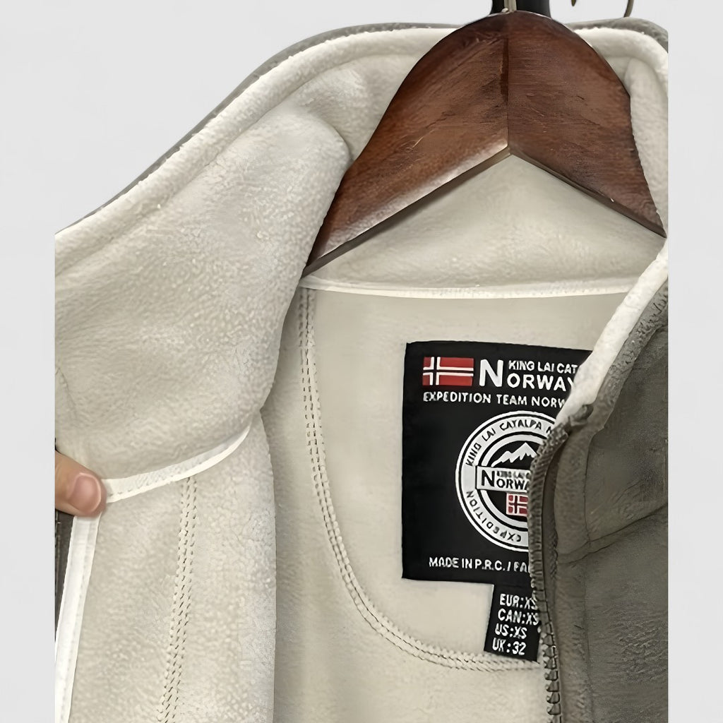 Męska Polarowa Kurtka Z Kołnierzem | Outdoor