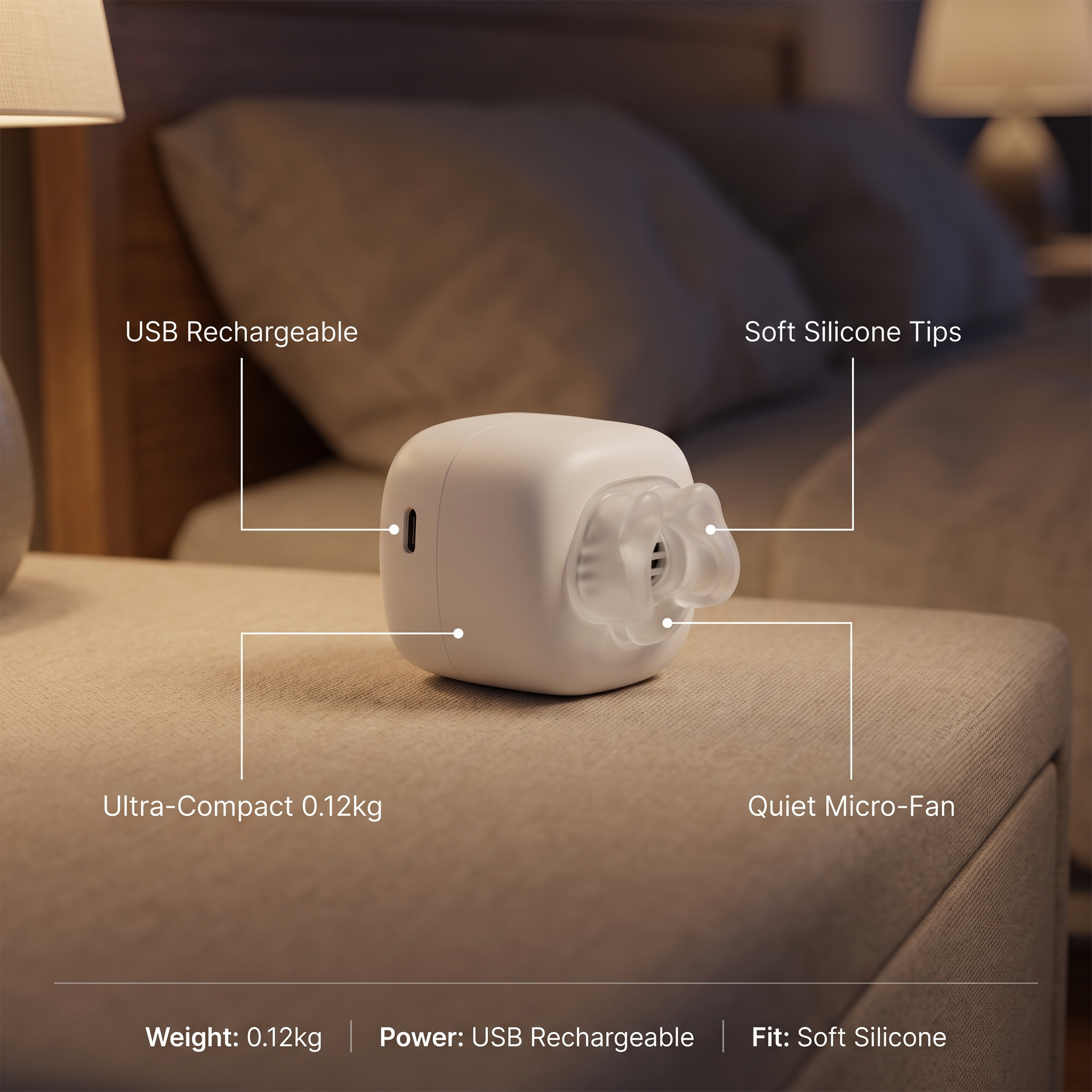 Mini urzadzenie CPAP features and specifications