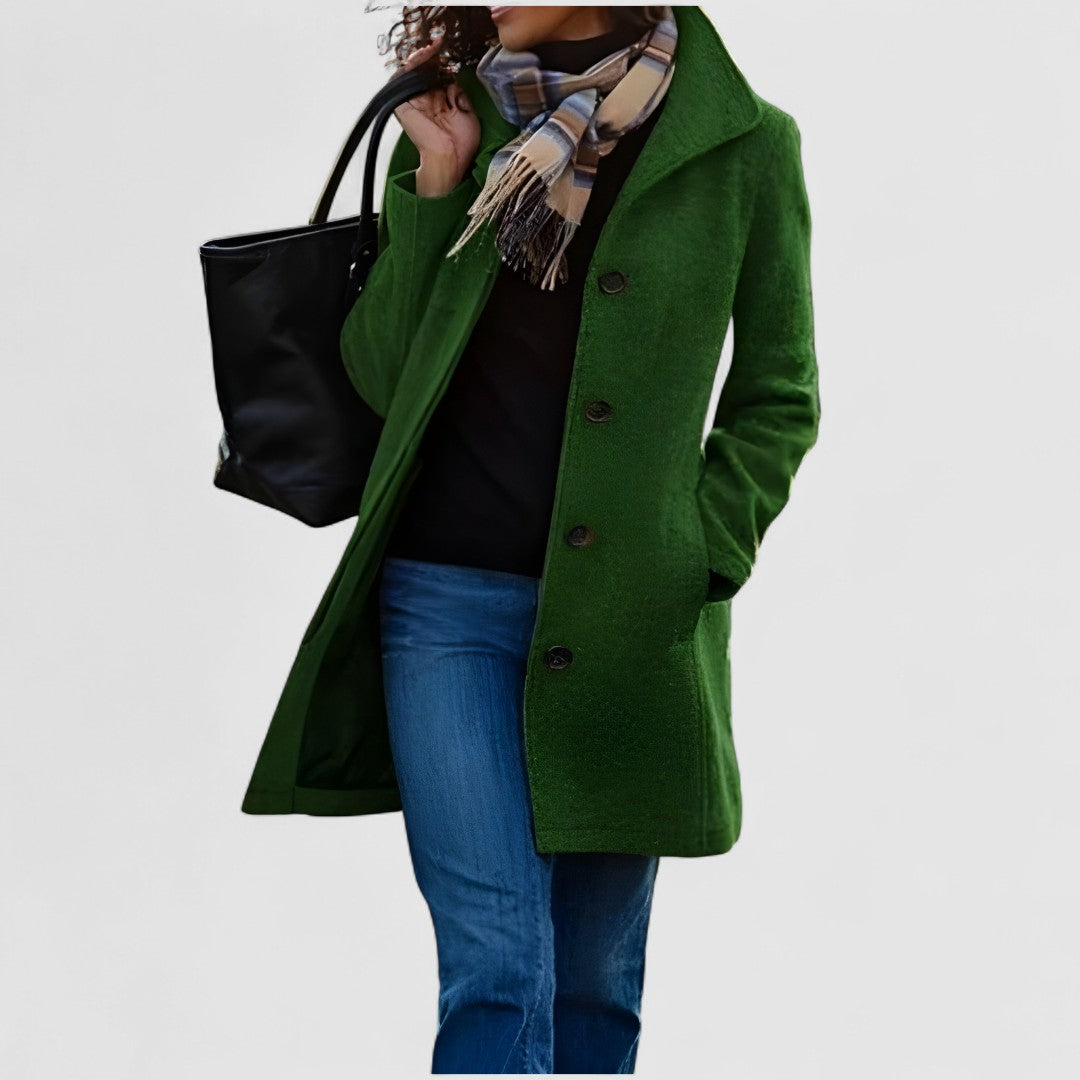 Damski Długi Trencz | Na Zimę