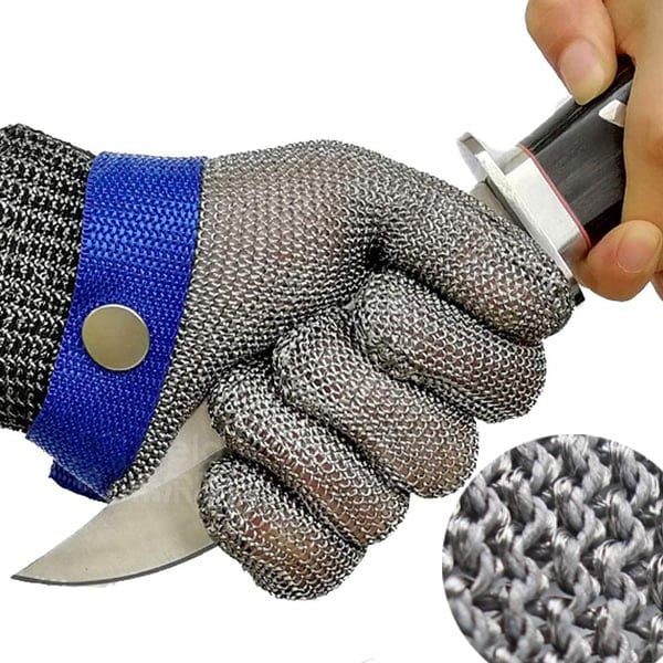ArmoGrip – rękawice antyprzecięciowe – stalowa siatka – widok produktu 1 | Ionotix