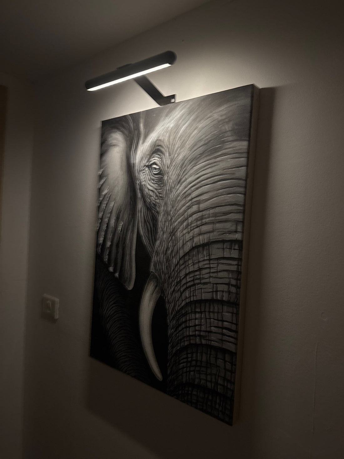 ArtGlow – bezprzewodowe oświetlenie LED do obrazów – z pilotem – widok produktu 2 | Ionotix