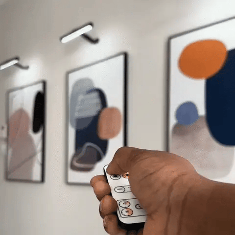 ArtGlow – bezprzewodowe oświetlenie LED do obrazów – z pilotem – widok produktu 4 | Ionotix