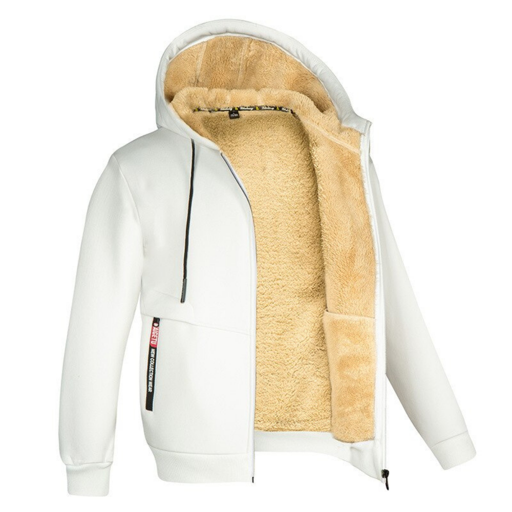 Bluza męska z podszewką teddy - miękka i ciepła – widok produktu 2 | Ionotix