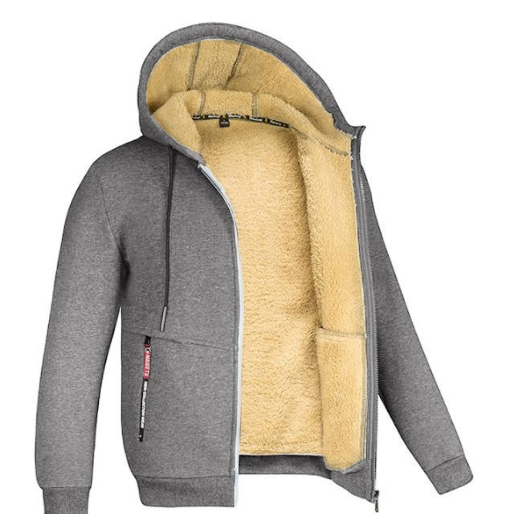 Bluza męska z podszewką teddy - miękka i ciepła – widok produktu 7 | Ionotix