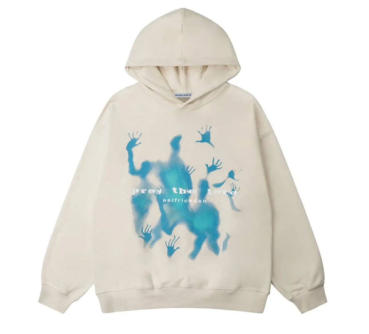 Bluza oversize z nadrukiem - luźny krój – widok produktu 3 | Ionotix