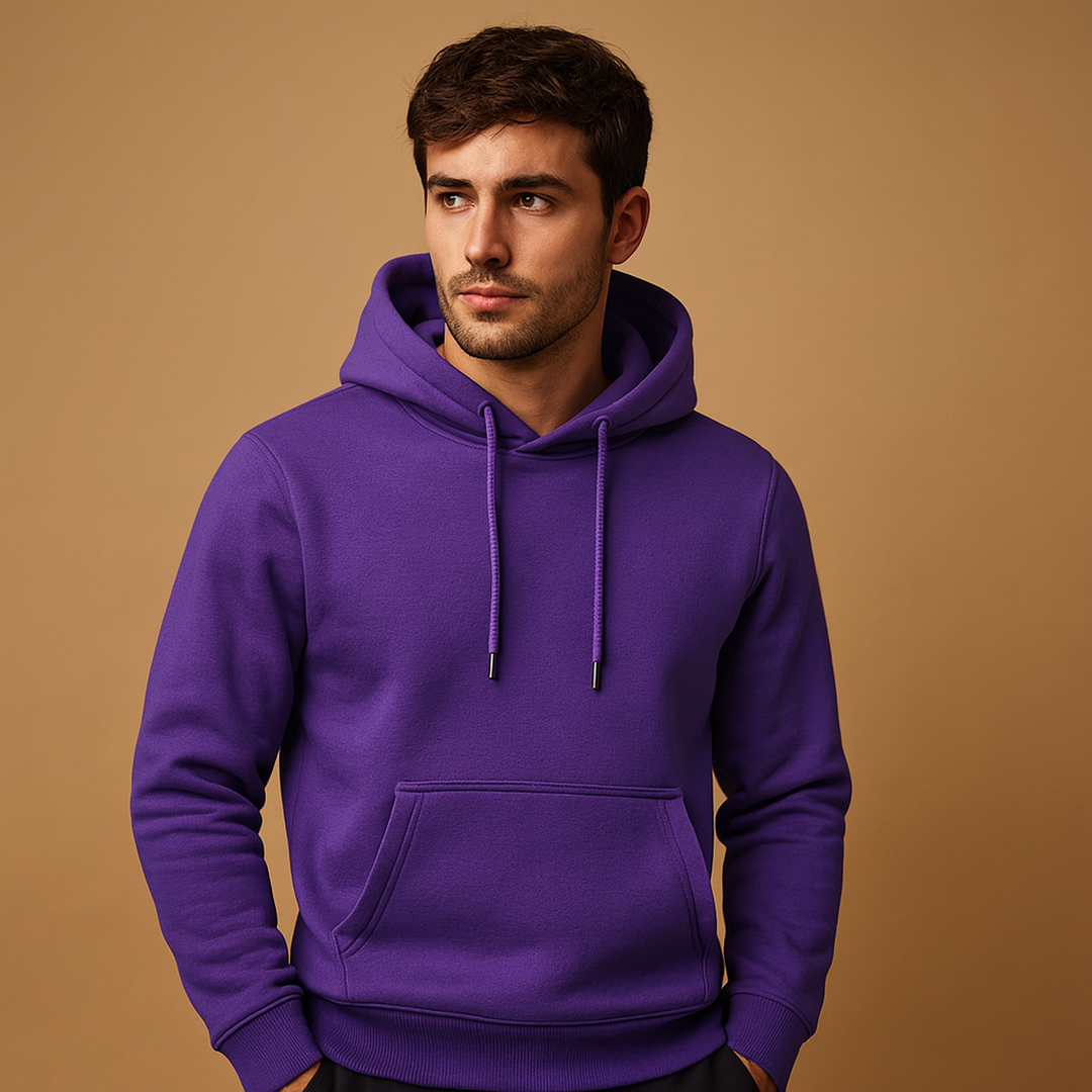 Bluza Typu Pullover Z Regulowanym Kapturem – Klasyczna Bluza – widok produktu 5 | Ionotix