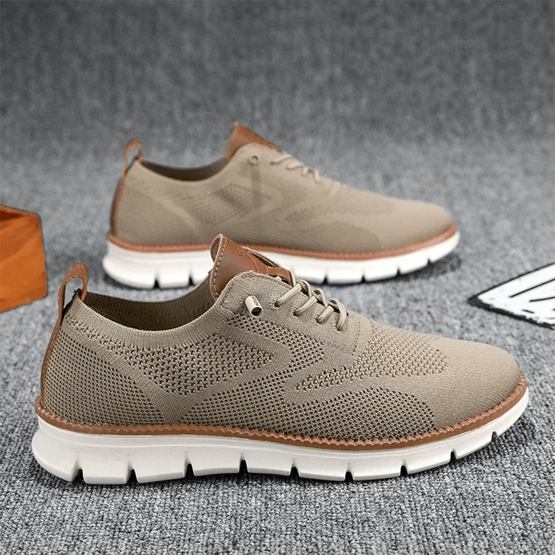 Buty casualowe sznurowane z teksturowaną podeszwą – widok produktu 11 | Ionotix